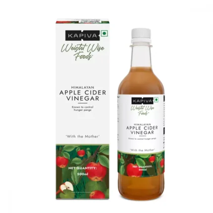 Kapiva Ayurveda Apple Cider Vinegar - Pure & Natural (500 ml)