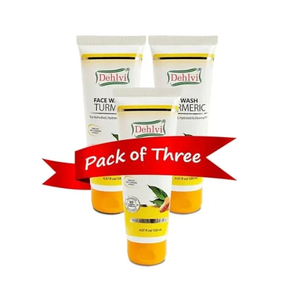 Dehlvi Turmeric Face Wash for refreshed, hydrated and glowing skin